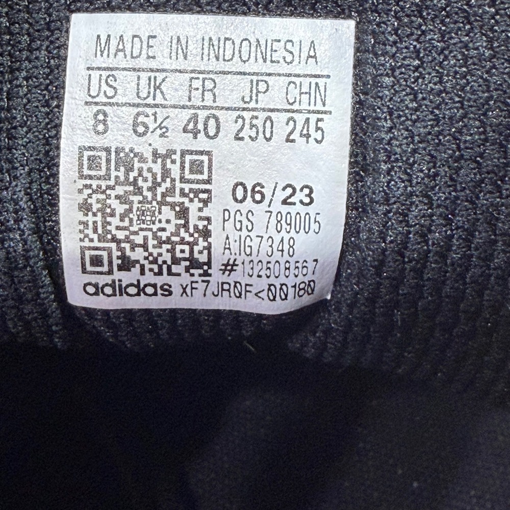 Adidas Racer TR23 Womens Running Shoes Triple Black IG7348 Size 8 - Picture 11 of 12